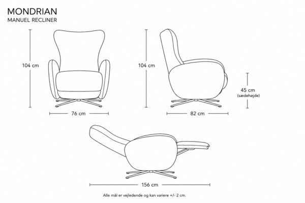 Mondrian Reclinerstol